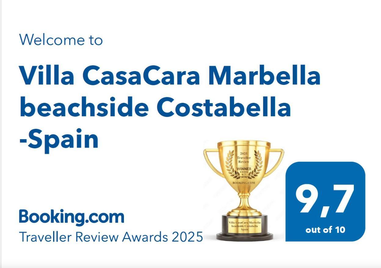 Villa Casacara Marbella Beachside Costabella -Spain Dış mekan fotoğraf